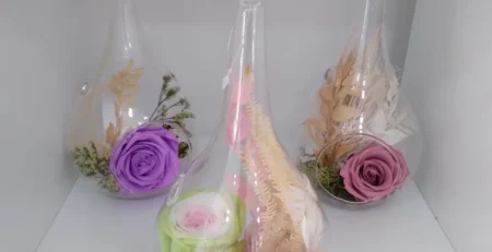 Florista D-Coração - Florista Online Porto - Decoração - Eventos - Flores - Cúpulas de rosas preservadas